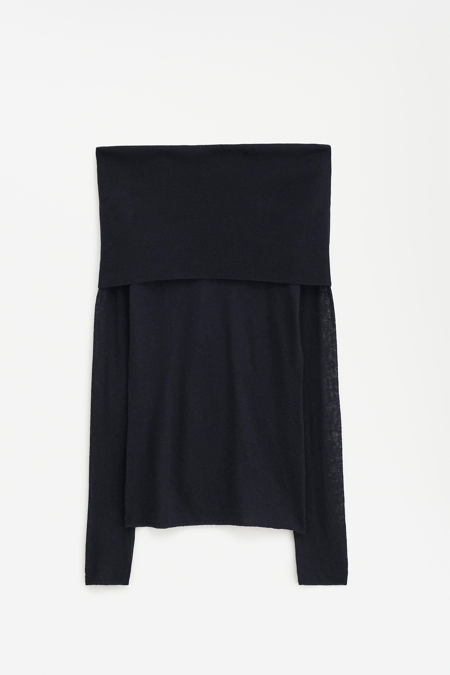 Filippa K Light Off Shoulder Top In Black